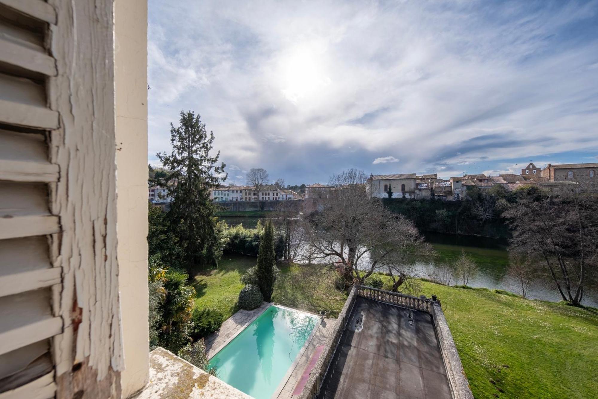 La Belle Demeure - Piscine Privee Villa Saverdun ภายนอก รูปภาพ