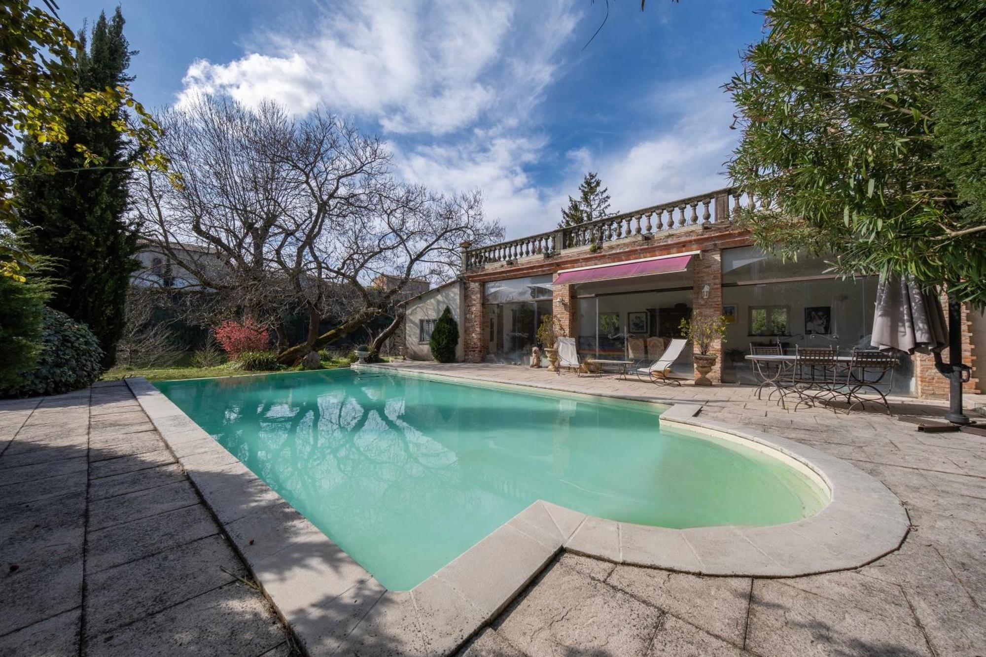 La Belle Demeure - Piscine Privee Villa Saverdun ภายนอก รูปภาพ